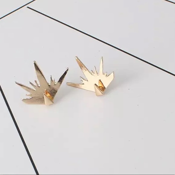 Starburst jacket earrings NWOT - Picture 2 of 2